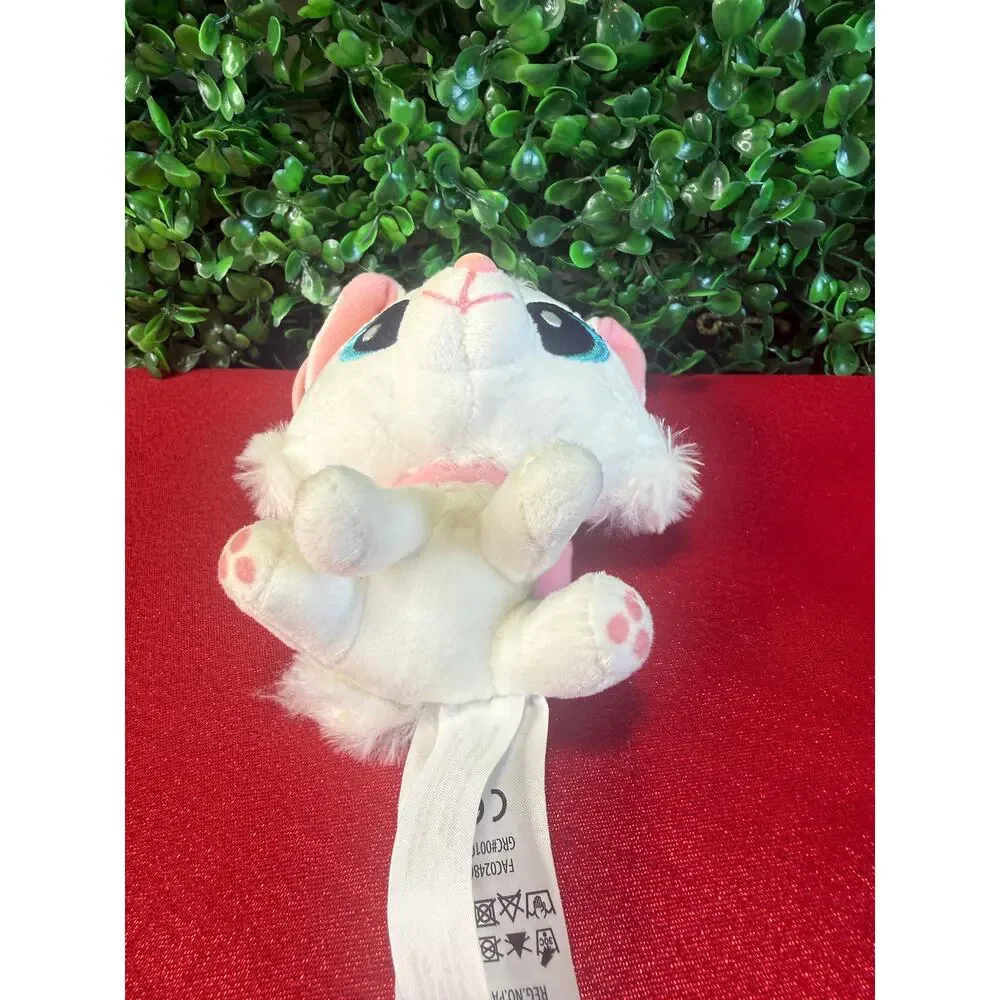 Disney Parks Marie Plush Keychain Aristocats Pink Bow Blue Eyes Backpack Clip